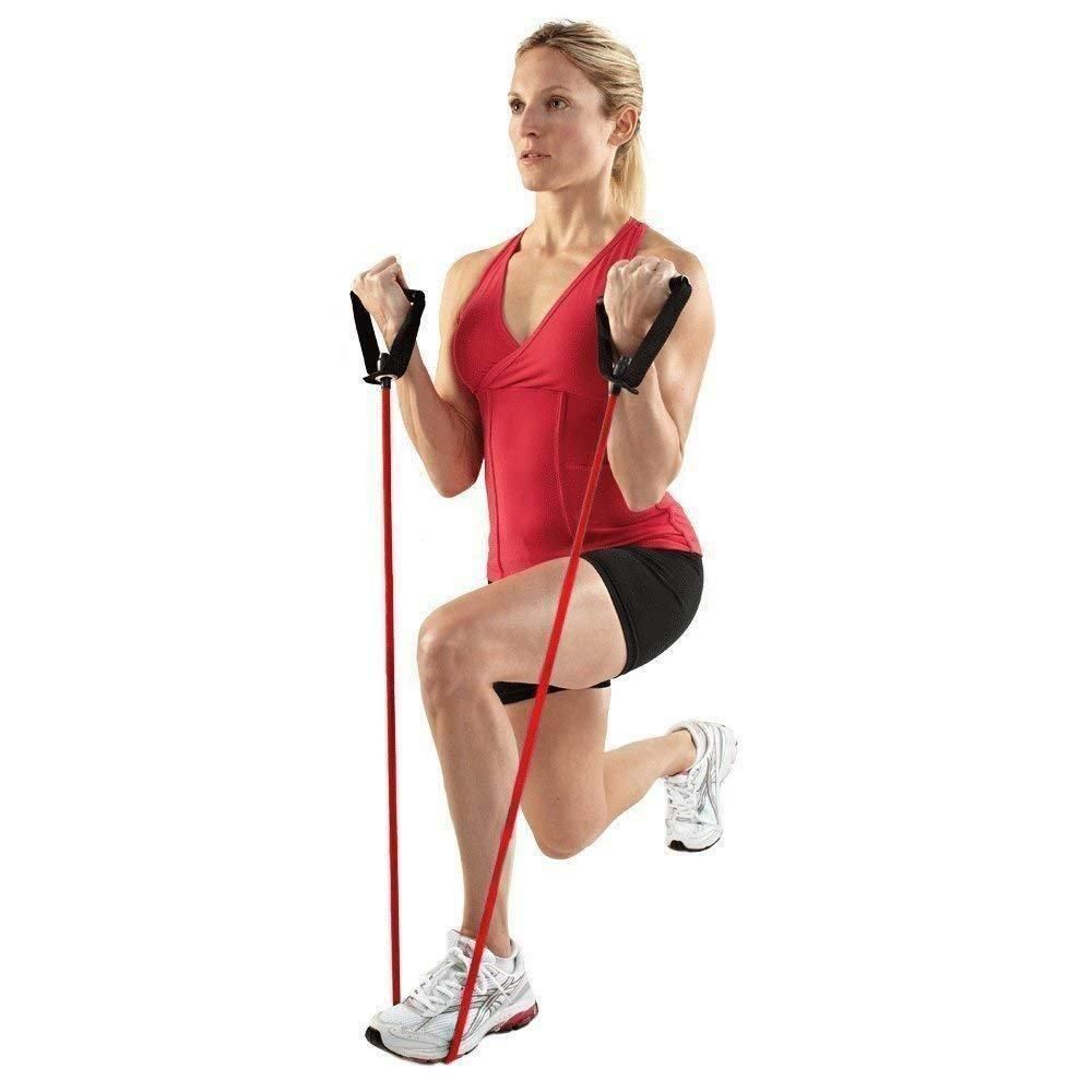 Double Toning Resistance Tube Heavy Quality Exercise Band for Stretching - Premium  from Mystical9 - Just Rs 550 /- Shop now at Mystical9.com