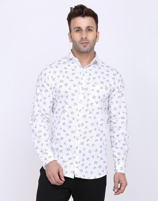 Men's Printed Cotton Blend Shirts - Premium  from Mystical9 - Just Rs 775 /- Shop now at Mystical9.com