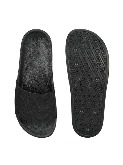 BUCIK Women's Synthetic Leather Slip-On Casual Sliders - Premium  from Mystical9 - Just Rs 900 /- Shop now at Mystical9.com