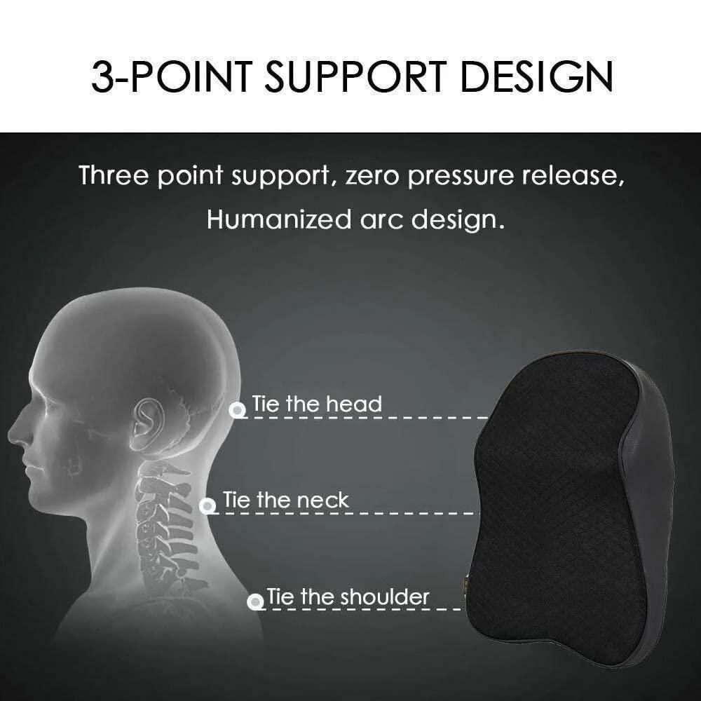 Support Neck Pillow for Car or Office Chair - Premium  from Mystical9 - Just Rs 950 /- Shop now at Mystical9.com