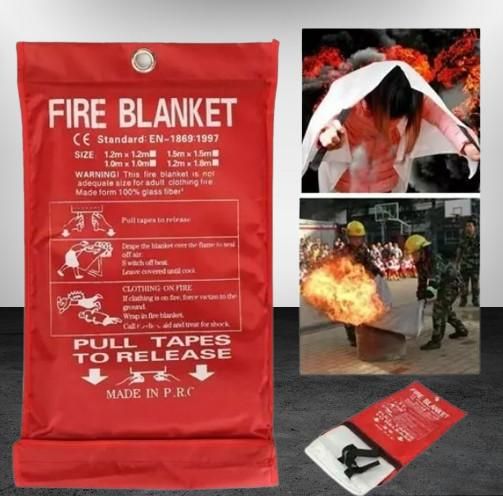 Rich Bells Soft Case of Fire Blanket - Premium  from Mystical9 - Just Rs 800 /- Shop now at Mystical9.com