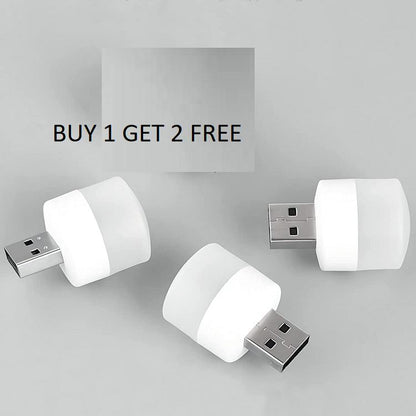 USB Night Lights LED Plug in White Buy 1 Get 2 Free - Premium  from Mystical9 - Just Rs 550 /- Shop now at Mystical9.com