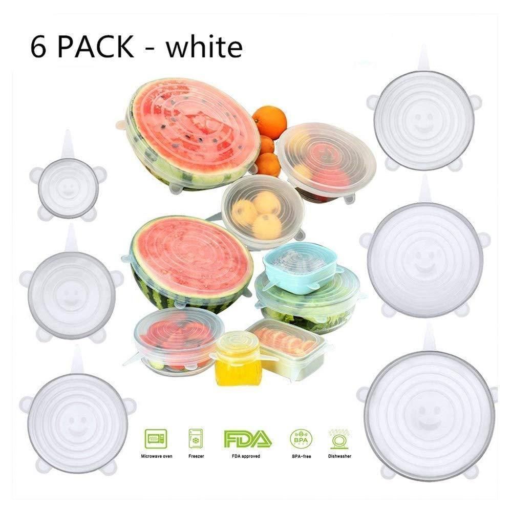 Silicon Lids - Reusable Silicone Stretch Lids For Food Cover ( Set of 6 ) - Premium  from Mystical9 - Just Rs 600 /- Shop now at Mystical9.com