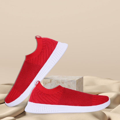 Monex New Latest Red Shoes For Women - Premium  from Mystical9 - Just Rs 786 /- Shop now at Mystical9.com