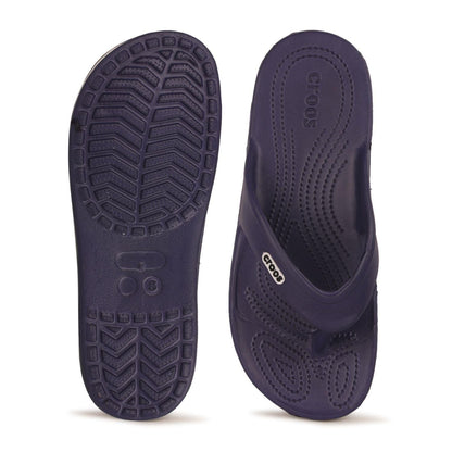 Richale Fashionable Cross T-Shape Slippers for Men - Premium  from Mystical9 - Just Rs 675 /- Shop now at Mystical9.com