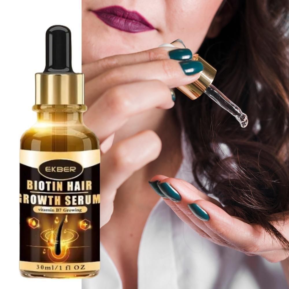 Herbal Biotin Anti Hair Loss Boosting Hair Growth Serum 30ML (Pack of 2) - Premium  from Mystical9 - Just Rs 700 /- Shop now at Mystical9.com