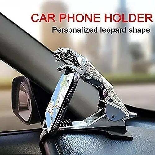 Jaguar Car Mobile Phone Mount Stand 360 Degree Rotation Adjustable Clip Holder( Assorted Color) - Premium  from Mystical9 - Just Rs 550 /- Shop now at Mystical9.com