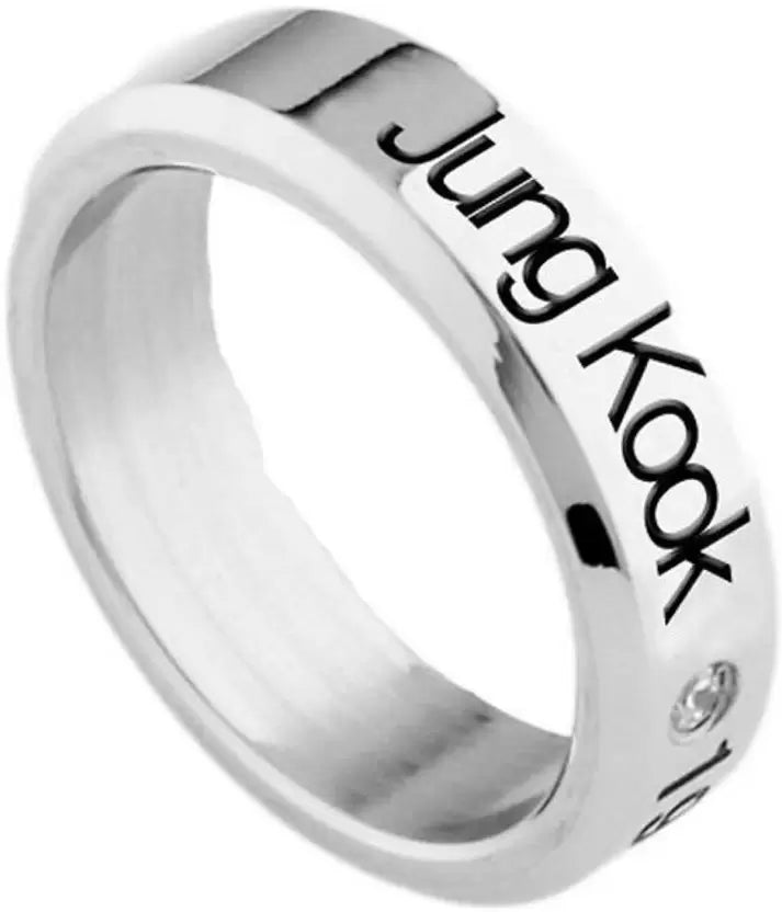 Titanium Stylish Look Unisex Ring Stainless Steel Silver Plated Ring - Premium  from Mystical9 - Just Rs 550 /- Shop now at Mystical9.com