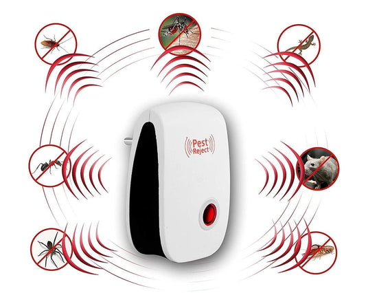 Ultrasonic Pest Repeller for Mosquito, Cockroaches, etc (Pack of 1) - Premium  from Mystical9 - Just Rs 500 /- Shop now at Mystical9.com