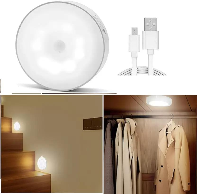 Motion Sensor Light for Home with USB Charging Wireless Self Adhesive LED Night Light - Premium  from Mystical9 - Just Rs 650 /- Shop now at Mystical9.com