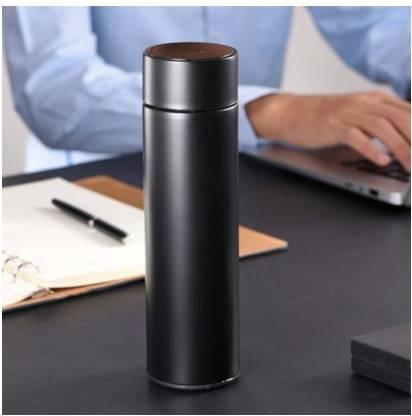 Stainless Steel Temperature Water Bottle Thermos, Double Wall Vacuum Intelligent Cup with LCD Smart Display (500 ML) - Premium  from Mystical9 - Just Rs 650 /- Shop now at Mystical9.com