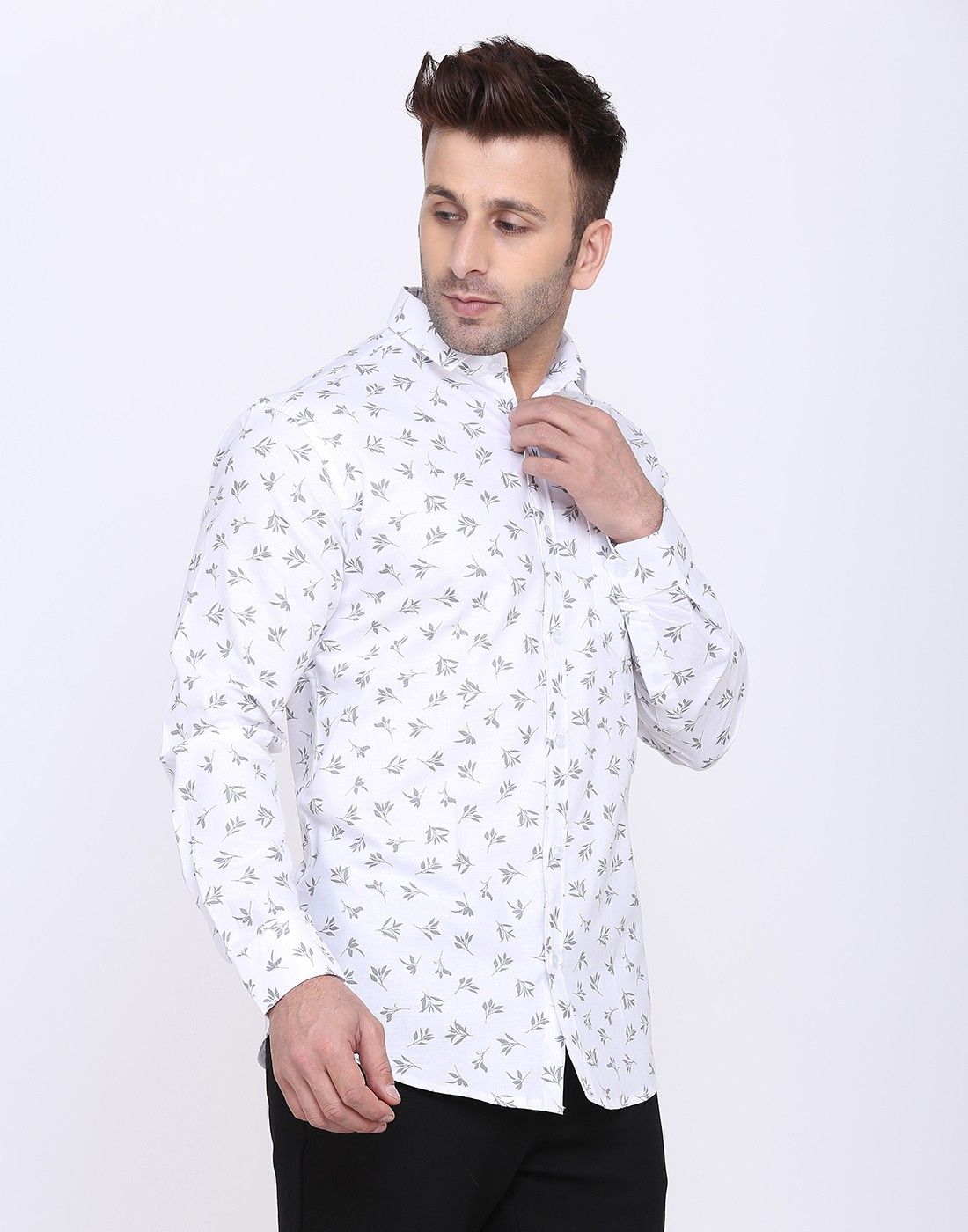 Men's Printed Cotton Blend Shirts - Premium  from Mystical9 - Just Rs 775 /- Shop now at Mystical9.com