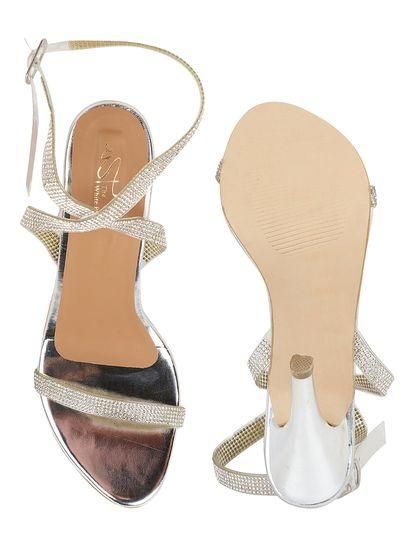 Pencil Heel Strappy Stiletto Sandals Women's - Premium  from Mystical9 - Just Rs 943 /- Shop now at Mystical9.com