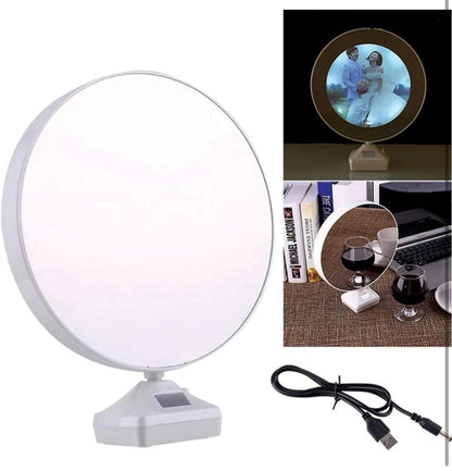 Round Magic Mirror - Premium  from Mystical9 - Just Rs 799 /- Shop now at Mystical9.com