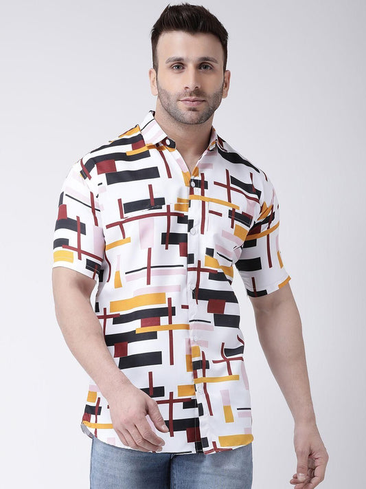 RAIG Printed Half Sleeves Casual Shirts - Premium  from Mystical9 - Just Rs 834 /- Shop now at Mystical9.com