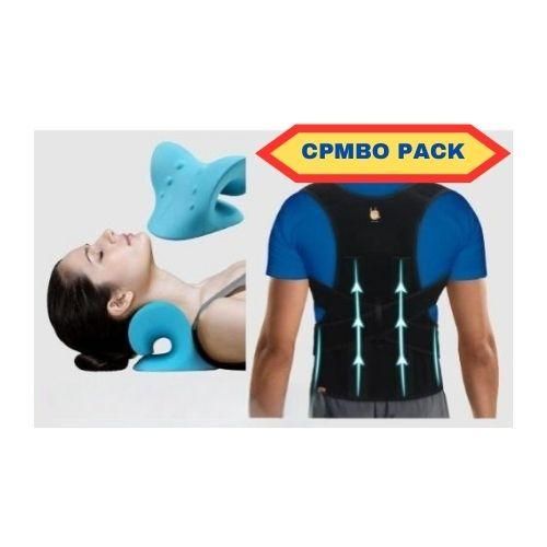 Back Brace Posture Corrector & Neck and Shoulder Relaxer - Premium  from Mystical9 - Just Rs 980 /- Shop now at Mystical9.com