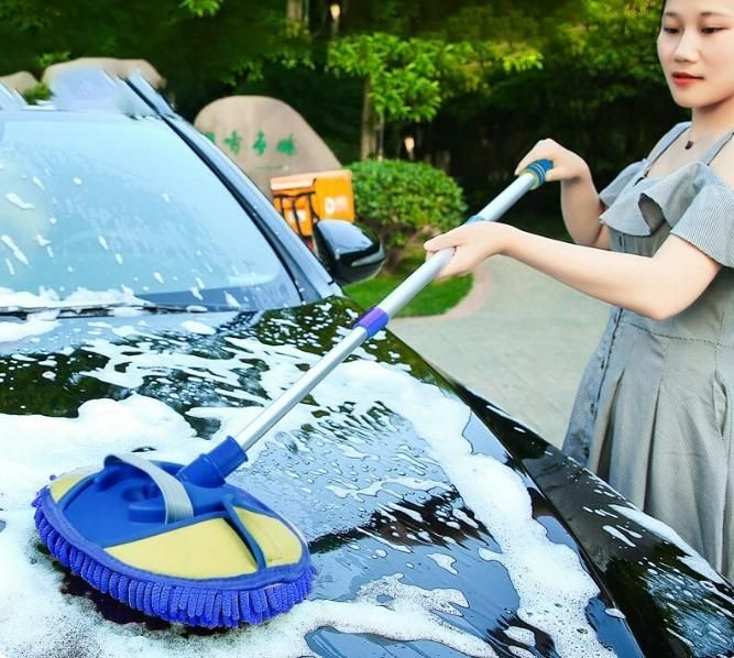 Car Wash Mop Car Duster Microfiber Flexible Duster - Premium  from Mystical9 - Just Rs 900 /- Shop now at Mystical9.com