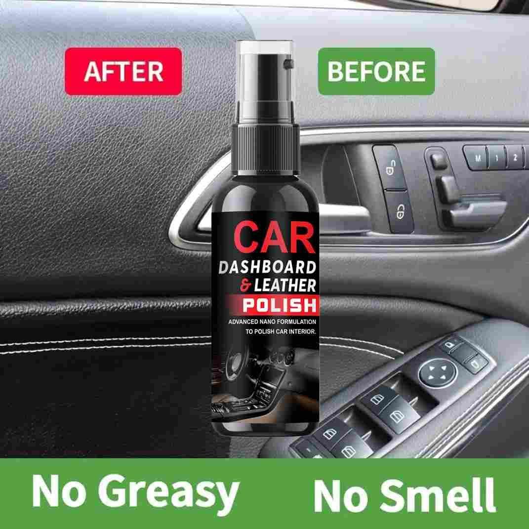 Dashboard Polish And Leather Conditioner + Protectant Car Dashboard Polish (Pack of 2) - Premium  from Mystical9 - Just Rs 700 /- Shop now at Mystical9.com