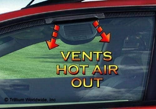 Car Auto Cool Air Vent with Rubber Stripping Car Ventilation Fan Solar Power Car Auto Cool Air Vent with Rubber Stripping Car Ventilation Fan - Premium  from Mystical9 - Just Rs 800 /- Shop now at Mystical9.com