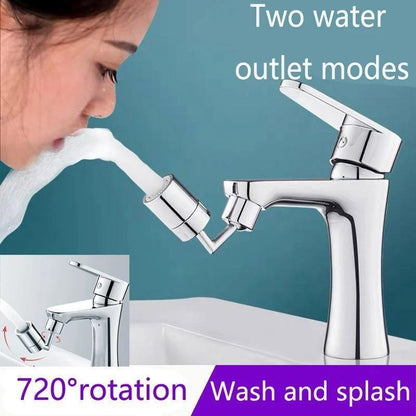 Filter Faucet -Kitchen 720� Rotatable Splash Filter Faucet Sprayer Head Flexible Bathroom Tap Extender - Premium  from Mystical9 - Just Rs 550 /- Shop now at Mystical9.com