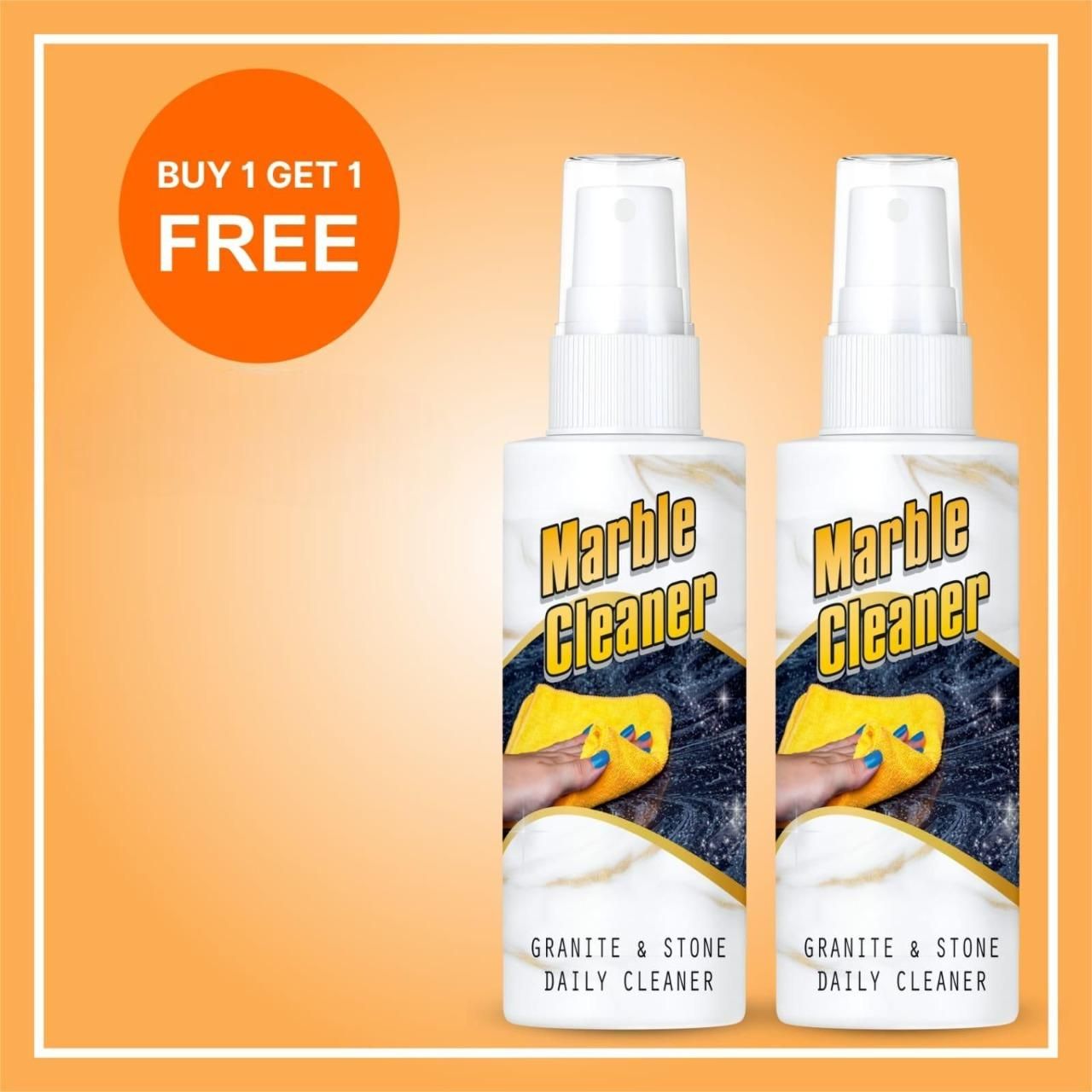 Marble Cleaner Granite & Stone Daily Cleaner (pack of 2) - Premium  from Mystical9 - Just Rs 449 /- Shop now at Mystical9.com