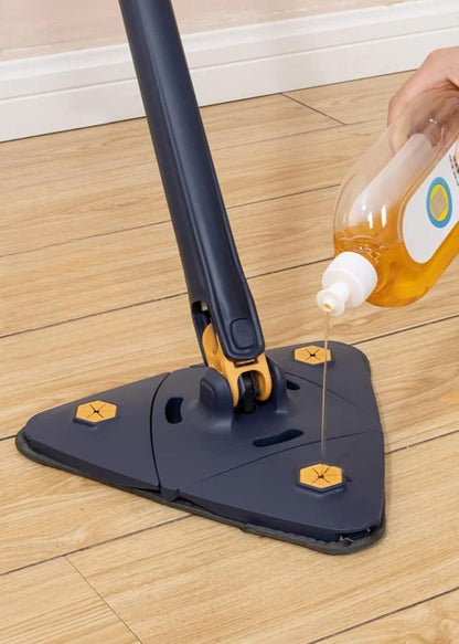 Blue Squeezing Triangle Cleaning Mop - Premium  from Mystical9 - Just Rs 850 /- Shop now at Mystical9.com