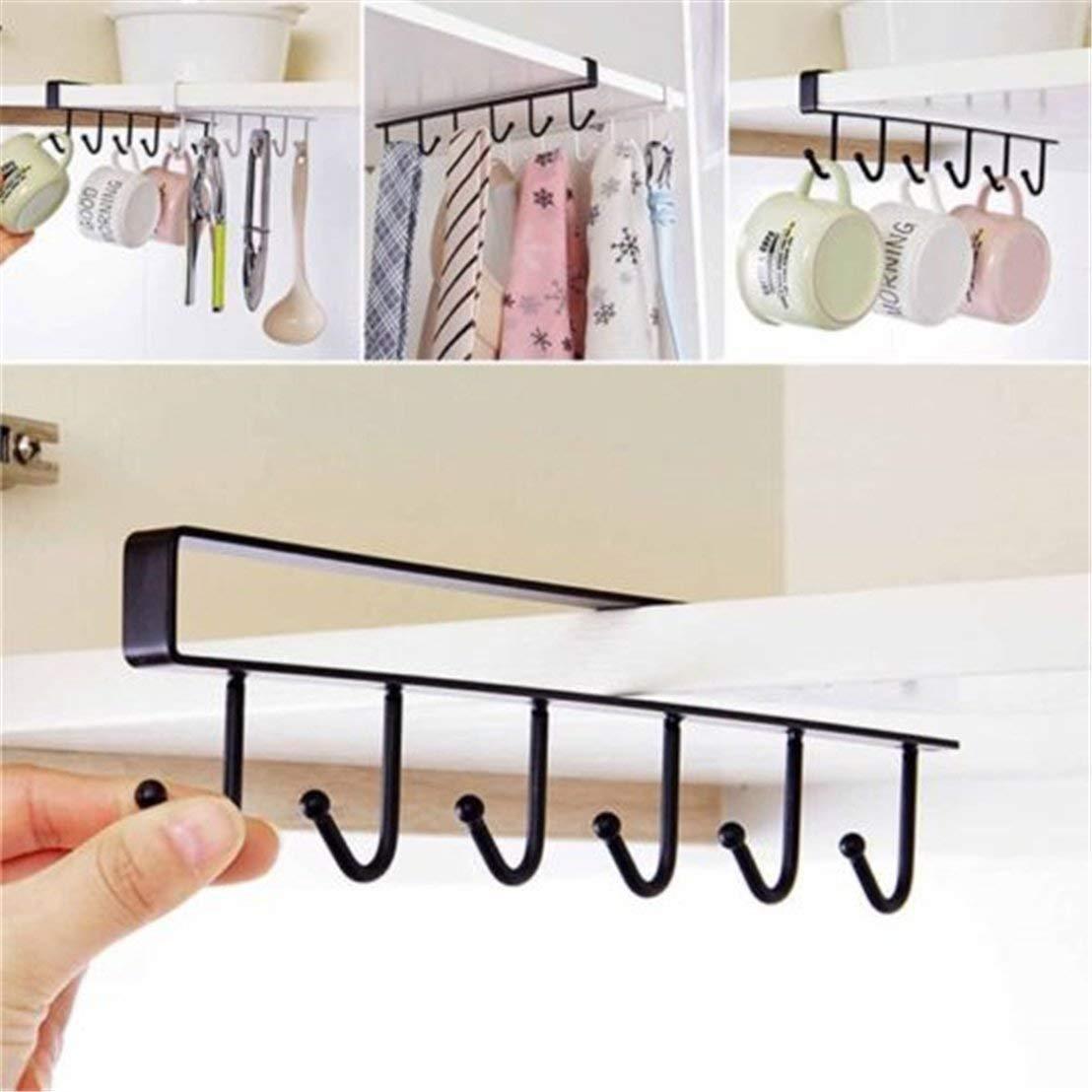 Mug Cups Wine Glasses Storage Hooks Kitchen - Premium  from Mystical9 - Just Rs 500 /- Shop now at Mystical9.com