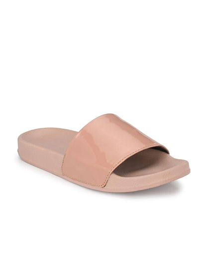 BUCIK Women's Synthetic Leather Slip-On Casual Sliders - Premium  from Mystical9 - Just Rs 811 /- Shop now at Mystical9.com