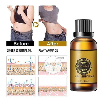 Belly Drainage Ginger Oil(Pack of 2) - Premium  from Mystical9 - Just Rs 500 /- Shop now at Mystical9.com