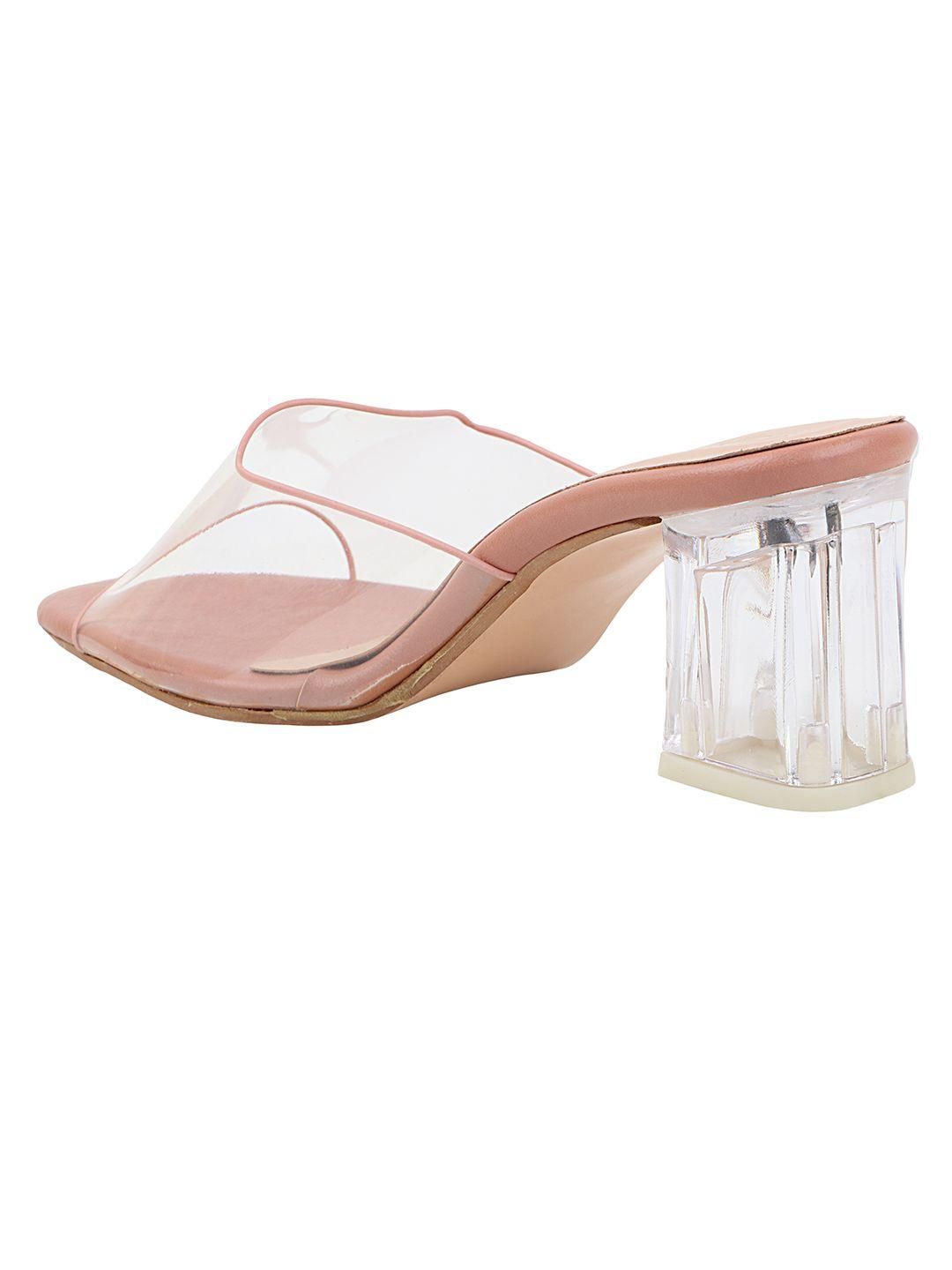 Women's Transparent Block Heels Stylish Sandal - Premium  from Mystical9 - Just Rs 1044 /- Shop now at Mystical9.com