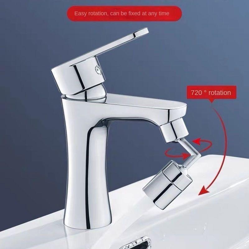 Filter Faucet -Kitchen 720� Rotatable Splash Filter Faucet Sprayer Head Flexible Bathroom Tap Extender - Premium  from Mystical9 - Just Rs 550 /- Shop now at Mystical9.com