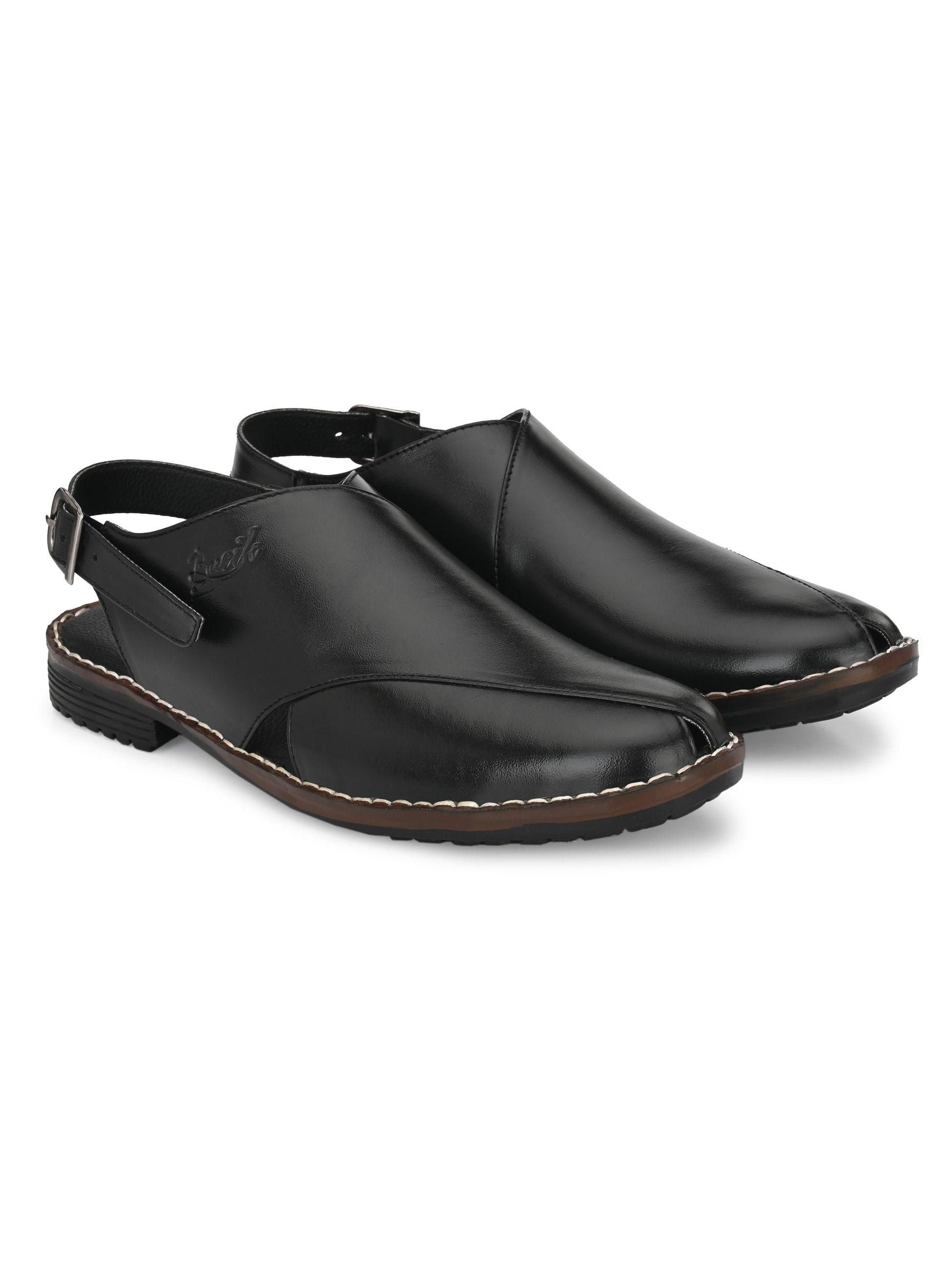 AM PM Men's Casual Leather Sandal - Premium  from Mystical9 - Just Rs 1000 /- Shop now at Mystical9.com