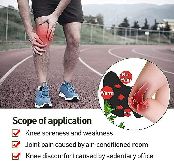 4beauty Therapy Herbal Knee Plaster Sticker Pain Relief and Inflammation Patches Joint Knee Relief Patches Kit Natural Wormwood Extract Sticker Knee Pain Relief Patches For Men Women Pack Of (10) - Premium  from Mystical9 - Just Rs 550 /- Shop now at Mystical9.com