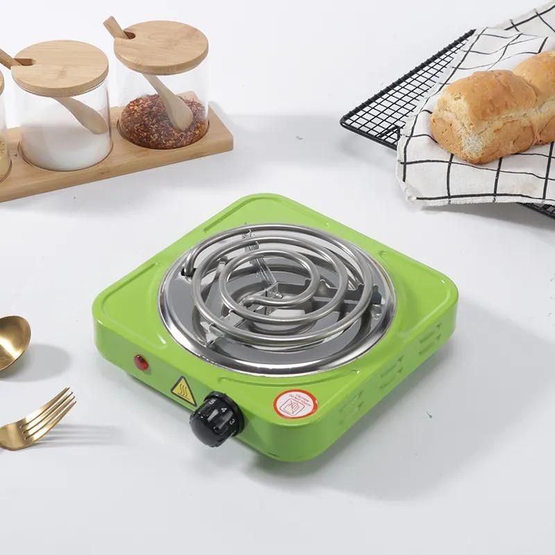 Kitchen Queen Flameless Electric Cooking Stove (Green) - Premium  from Mystical9 - Just Rs 990 /- Shop now at Mystical9.com