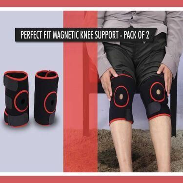 Perfect Fit Magnetic Knee Support - Premium  from Mystical9 - Just Rs 650 /- Shop now at Mystical9.com