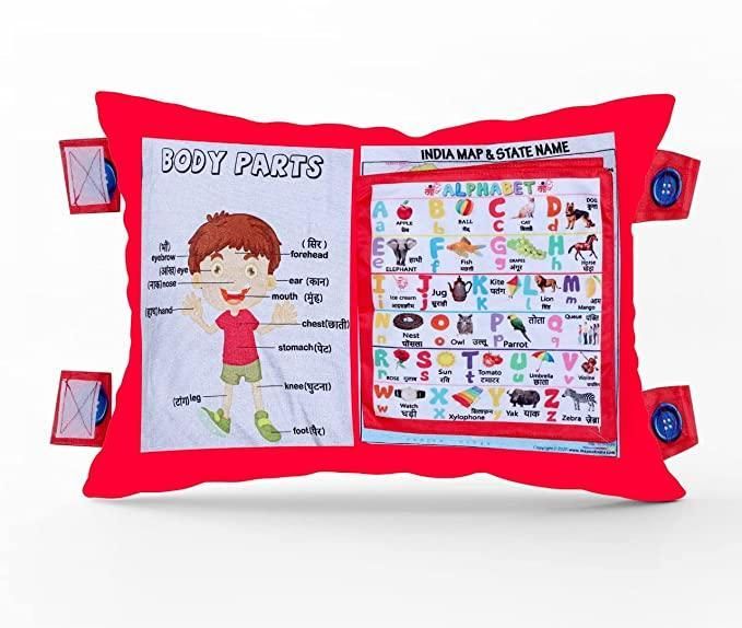 Baby Learning Cushion Pillow Book - Premium  from Mystical9 - Just Rs 800 /- Shop now at Mystical9.com