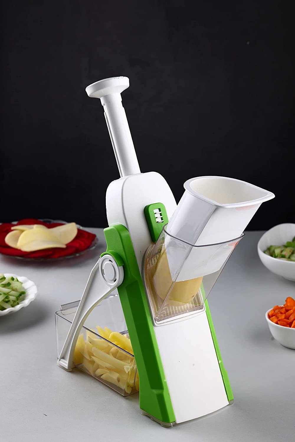 All in 1 Multi-Purpose Mandoline Slicer - Premium  from Mystical9 - Just Rs 870 /- Shop now at Mystical9.com