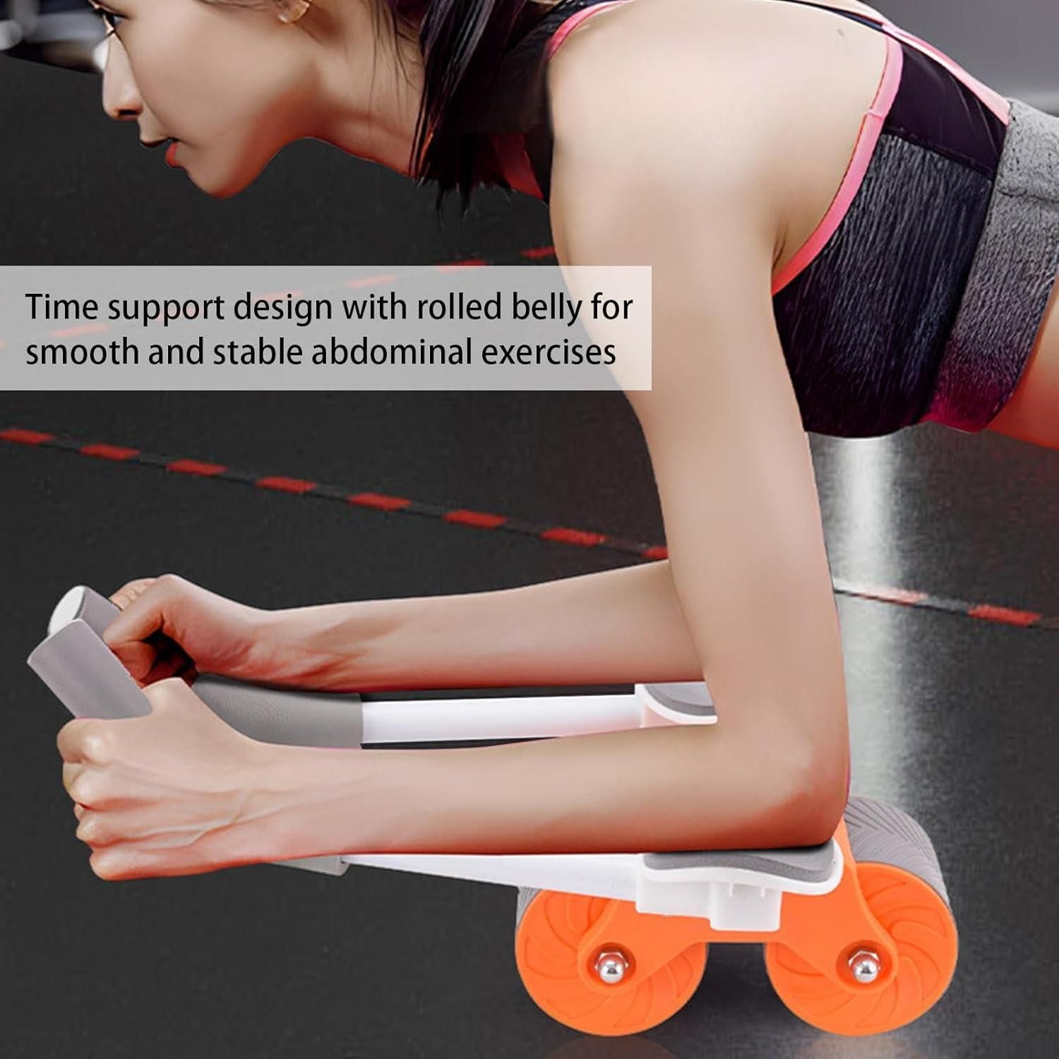 Abdominal Exercise Roller - Premium  from Mystical9 - Just Rs 1500 /- Shop now at Mystical9.com