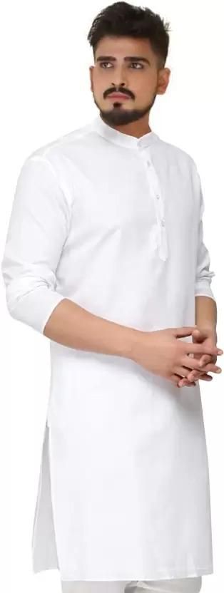 Men's Cotton Solid Kurtas - Premium  from Mystical9 - Just Rs 715 /- Shop now at Mystical9.com