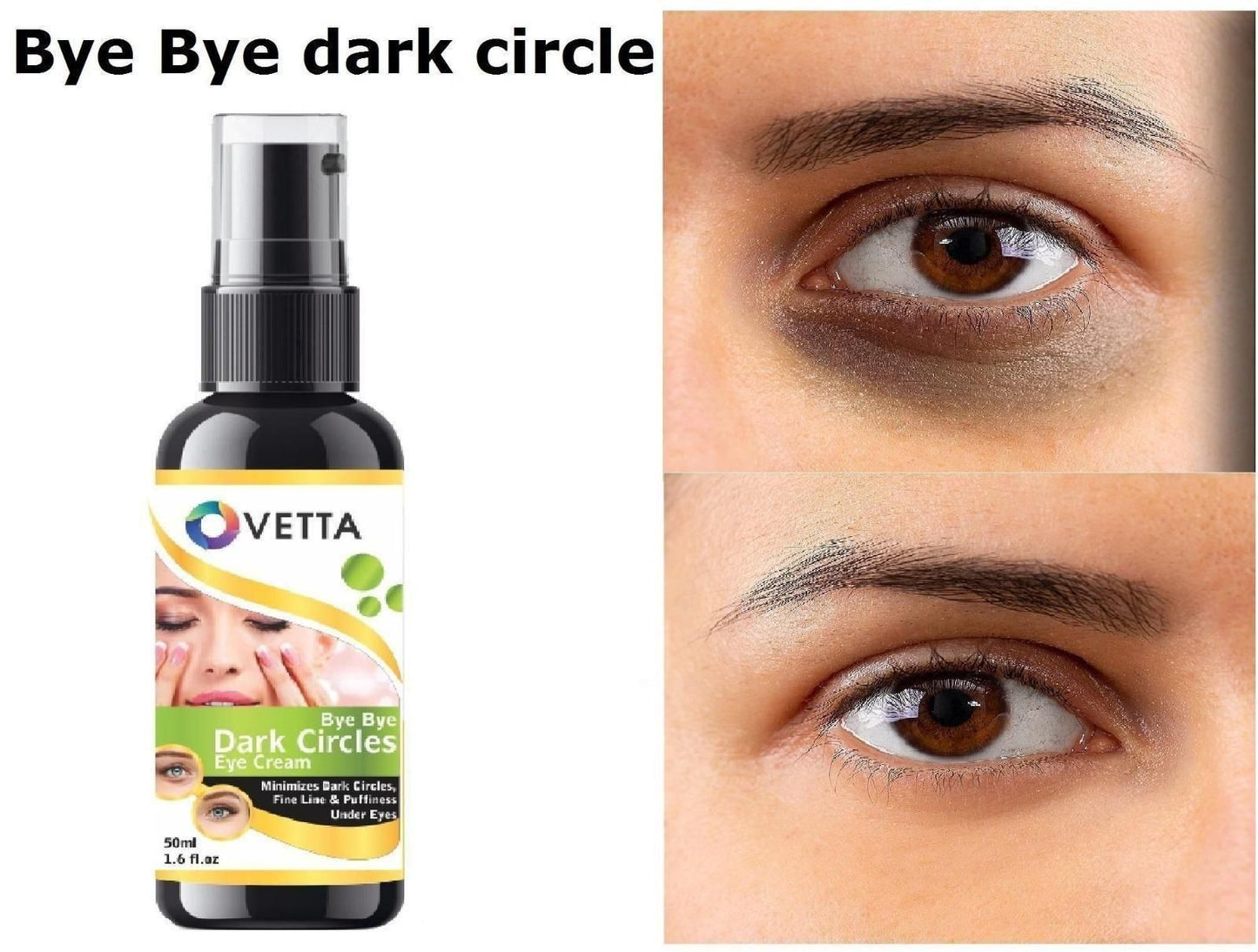 Anti Ageing & Dark Circles Serum 50ML (Pack of 2) - Premium  from Mystical9 - Just Rs 800 /- Shop now at Mystical9.com