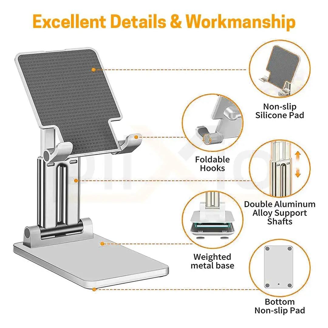 Revolex Folding Desktop Phone Stand - Premium  from Mystical9 - Just Rs 600 /- Shop now at Mystical9.com