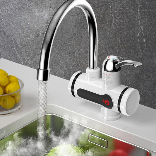 Electric Water Heater And Tankless Fast Water Heating Tap Instant Hot Kitchen Faucet - Premium  from Mystical9 - Just Rs 1430 /- Shop now at Mystical9.com