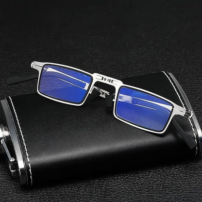 Foldable Lightweight Compact Portable Rectangle Eyewear - Premium  from Mystical9 - Just Rs 700 /- Shop now at Mystical9.com