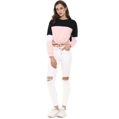 Campus Sutra Women's Cotton Sweatshirt - Premium  from Mystical9 - Just Rs 1699 /- Shop now at Mystical9.com