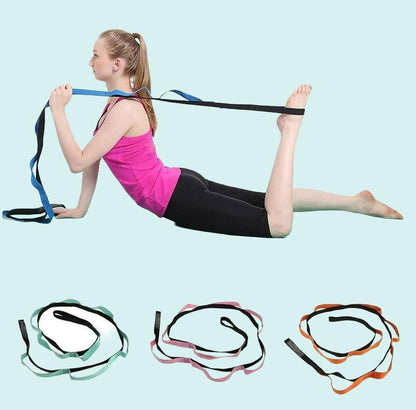 Loops Non-Elastic Yoga Straps - Premium  from Mystical9 - Just Rs 650 /- Shop now at Mystical9.com