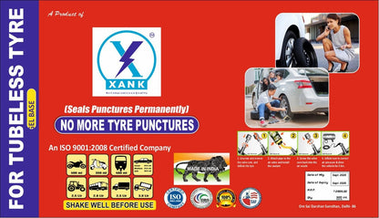 XANK Tyre Sealer Pack Of 2 NO PUNCHER Tubeless Tyre Puncture Repair Kit - Premium  from Mystical9 - Just Rs 740 /- Shop now at Mystical9.com