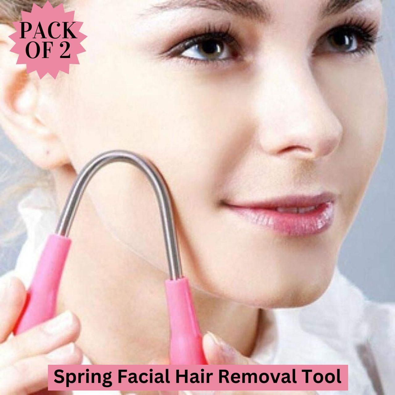 Spring Facial Hair Removal Tool for Threading (Pack of 2) - Premium  from Mystical9 - Just Rs 549 /- Shop now at Mystical9.com