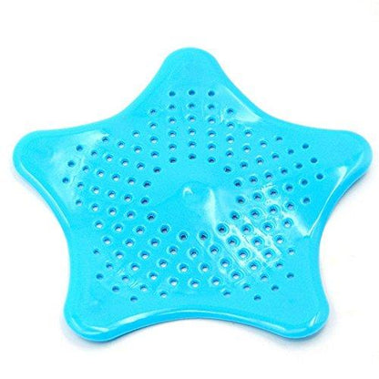 Starfish Hair Catcher Rubber Bath Sink Strainer Shower Drain Cover Trap Basin  (Pack of 2) - Premium  from Mystical9 - Just Rs 600 /- Shop now at Mystical9.com