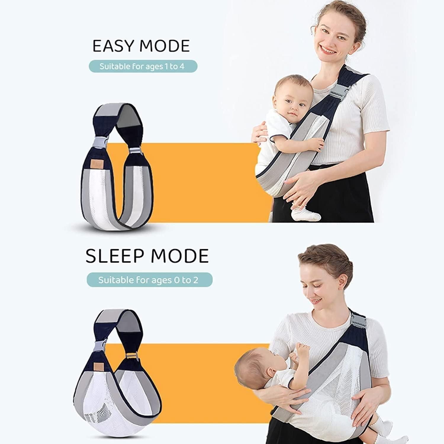 Baby Carrier Newborn to Toddler - Premium  from Mystical9 - Just Rs 800 /- Shop now at Mystical9.com