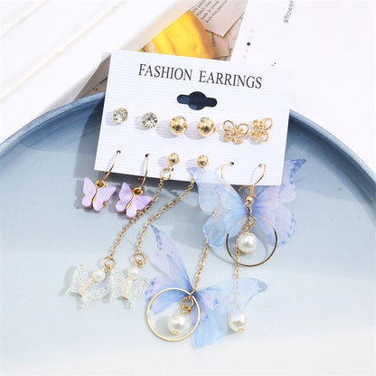 Combo Pack Of Earrings(Pack Of 6) - Premium  from Mystical9 - Just Rs 631 /- Shop now at Mystical9.com